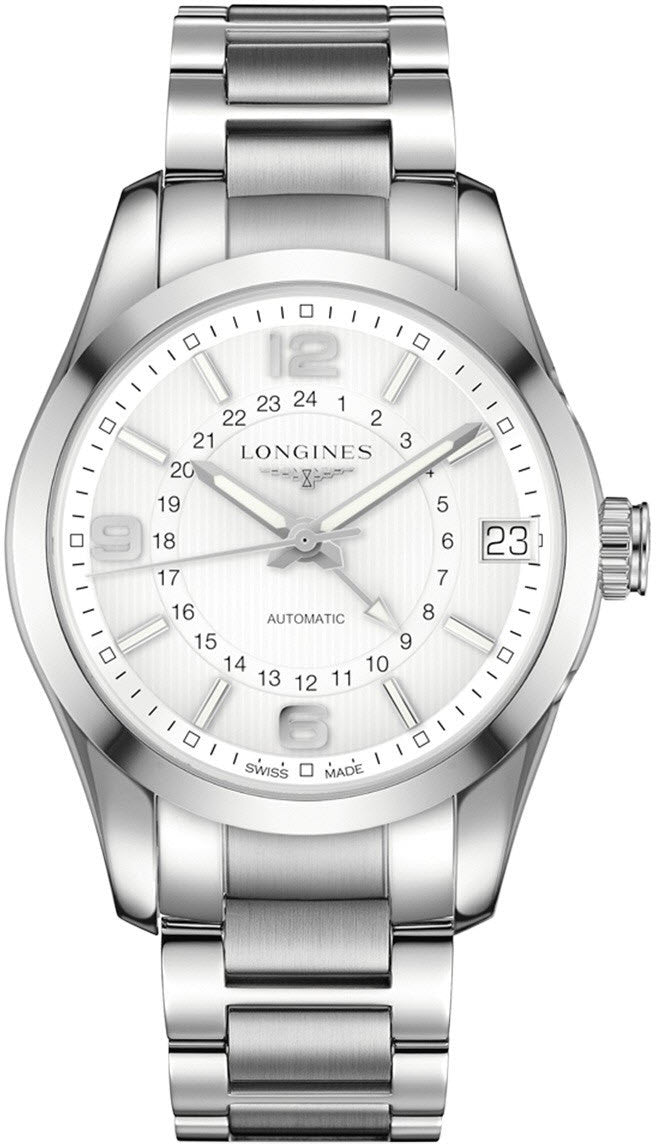 Longines Watch Conquest Classic Mens L2.799.4.76.6 Watch | Jura Watches