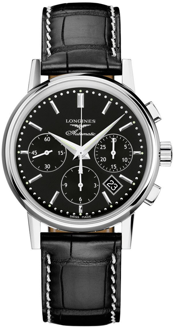 Longines Watch Heritage Mens L2.733.4.52.0 Watch | Jura Watches