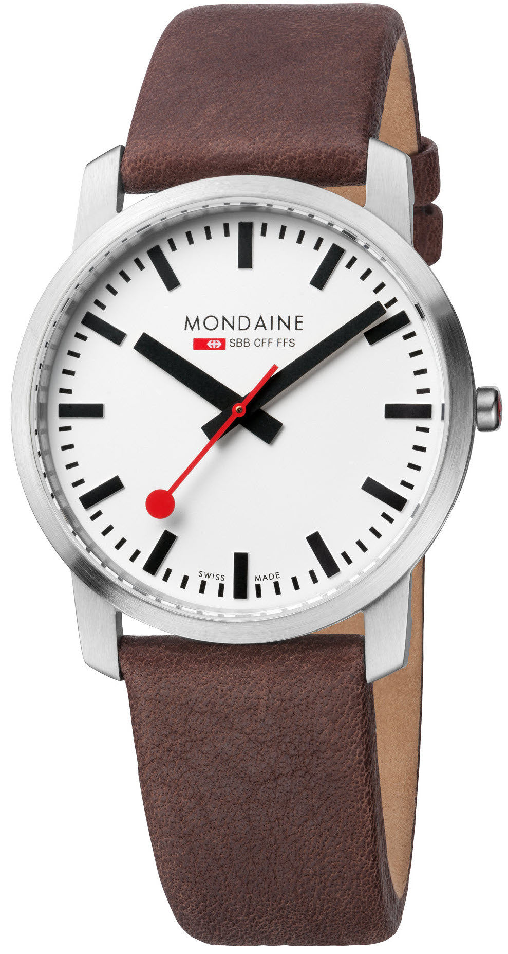 Photos - Wrist Watch Mondaine Watch SBB Simply Elegant D - White MD-161 