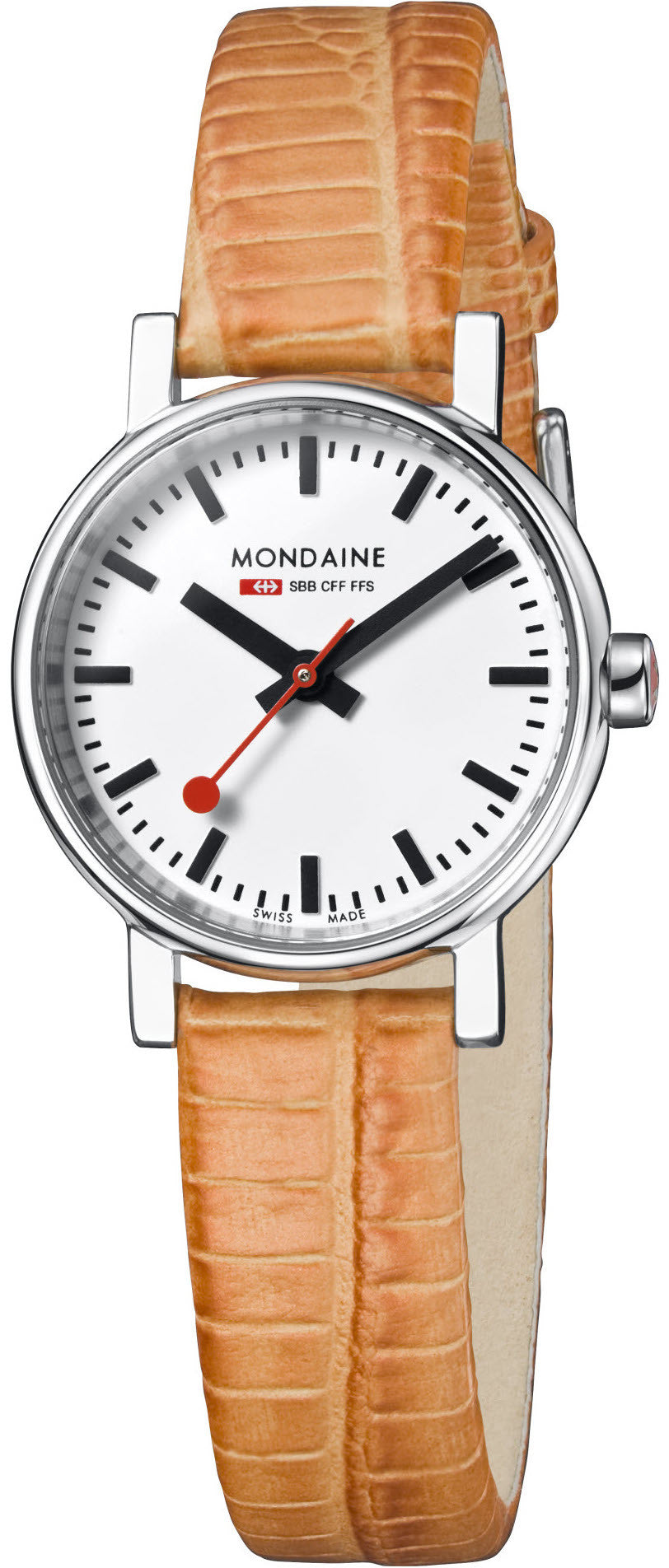 Photos - Wrist Watch Mondaine Watch SBB Evo Petite - White MD-164 