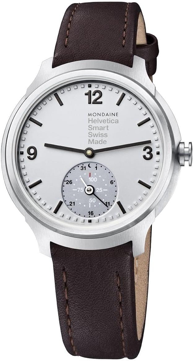 Photos - Wrist Watch Mondaine Watch Helvetica No1 Smartwatch - Silver MD-172 