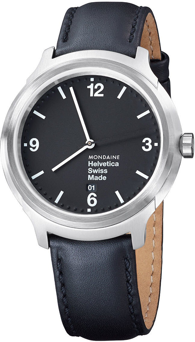 Photos - Wrist Watch Mondaine Watch Helvetica No1 Bold 43 D MD-236 