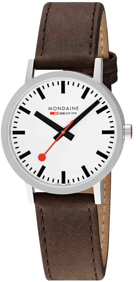 Photos - Wrist Watch Mondaine Watch Classic - White MD-321 