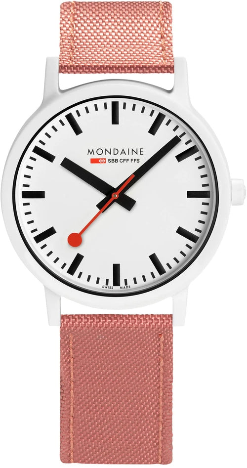 Photos - Wrist Watch Mondaine Watch Essence White Unisex D MD-349 