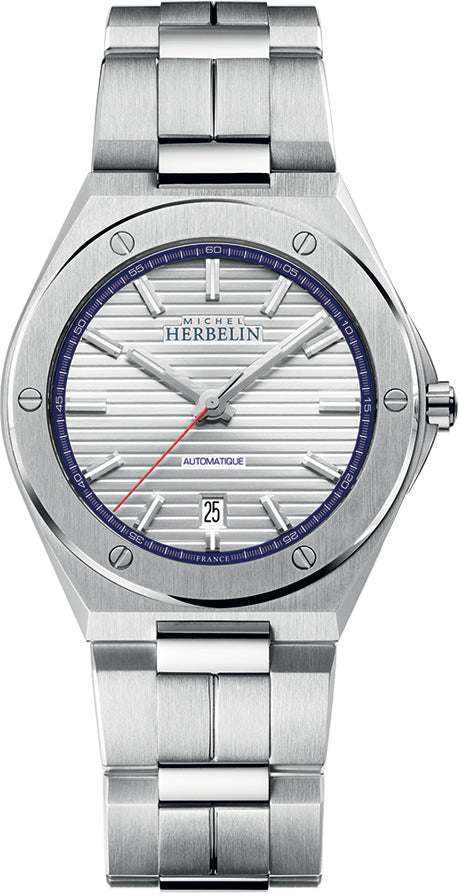 Photos - Wrist Watch Herbelin Watch Cap Camarat Mens - Silver MHB-009 