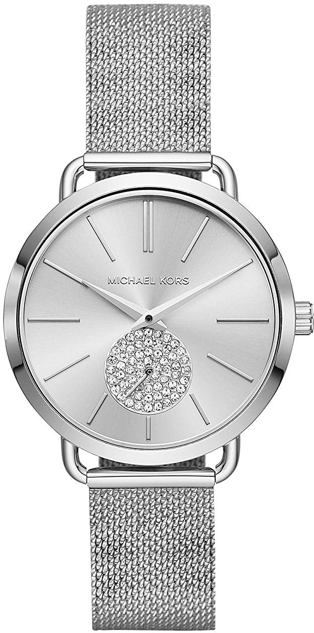 michael kors portia mesh watch