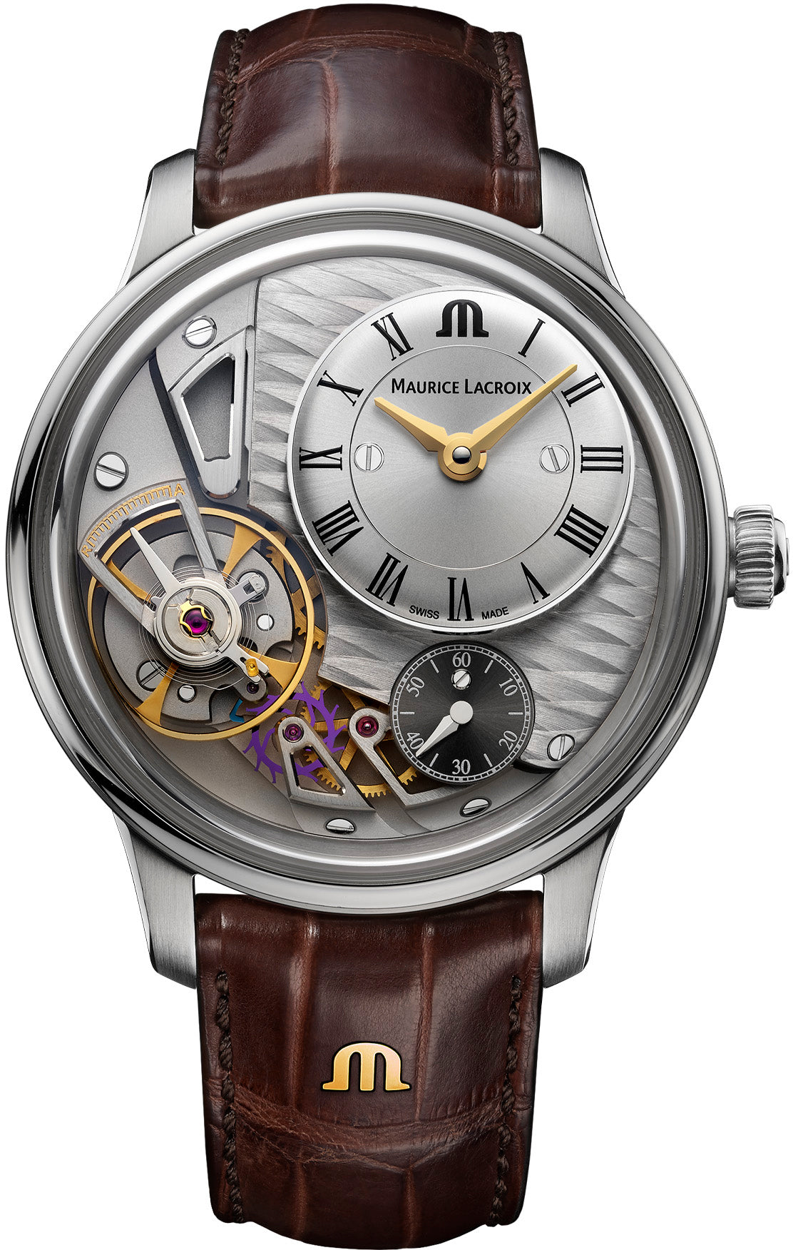 Photos - Wrist Watch Maurice Lacroix Watch Masterpiece Gravity Mens ML-1665 