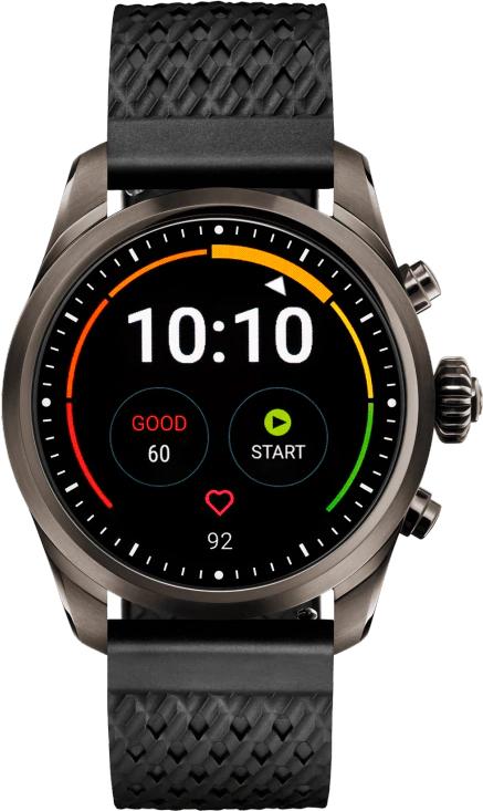 Photos - Wrist Watch Mont Blanc Montblanc Watch Summit 2 Summit 2 Titanium Sport Edition Smartwatch - LCD 