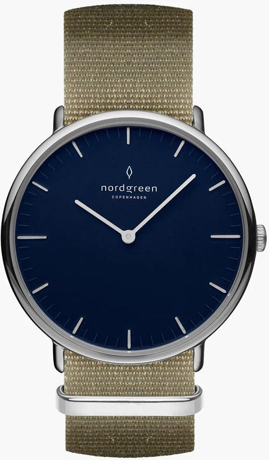 Photos - Wrist Watch nordgreen Watch Native - Blue NDG-296 