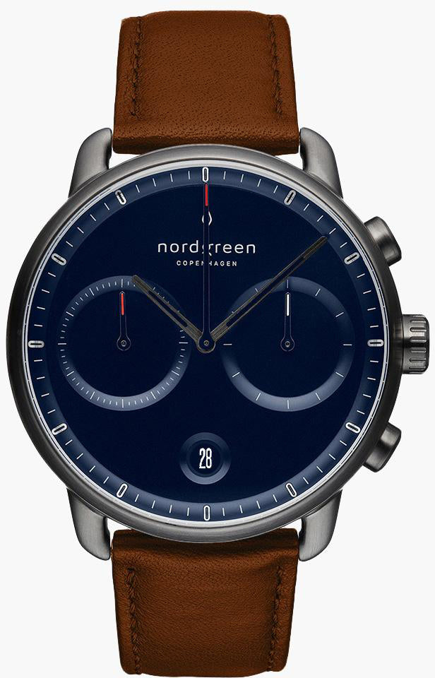 Photos - Wrist Watch nordgreen Watch Pioneer - Blue NDG-489 