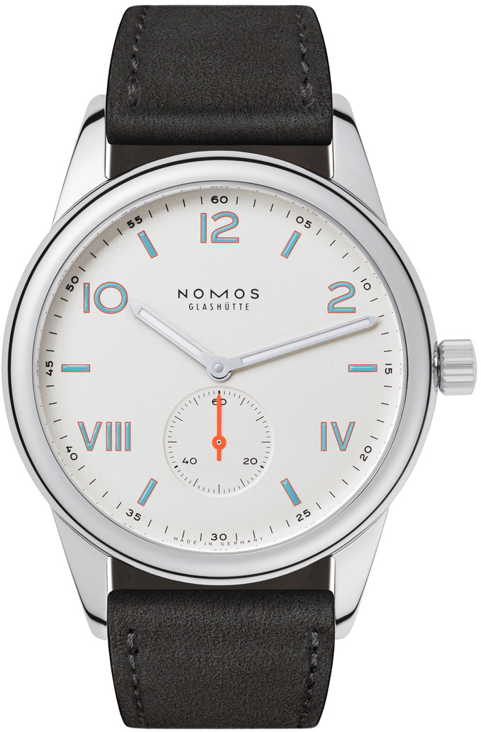 Nomos Glashutte Watch Club 38 Campus Steel Back