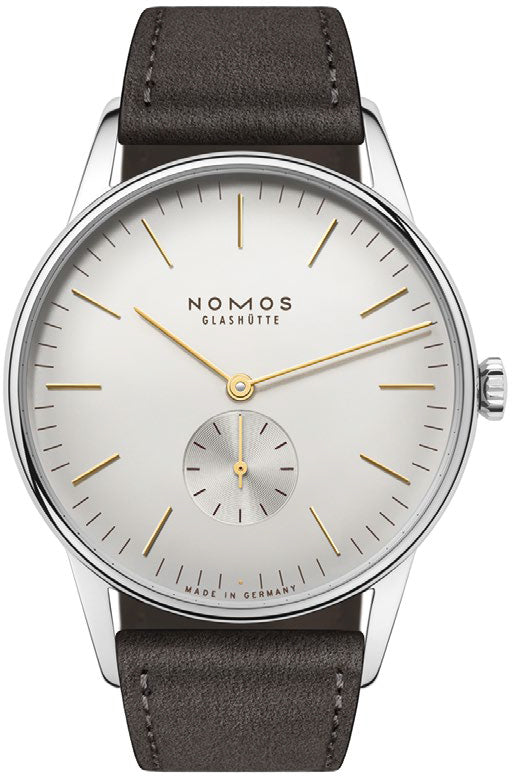 Photos - Wrist Watch Glashutte Nomos  Orion 38 Silver - Silver NMS-268 