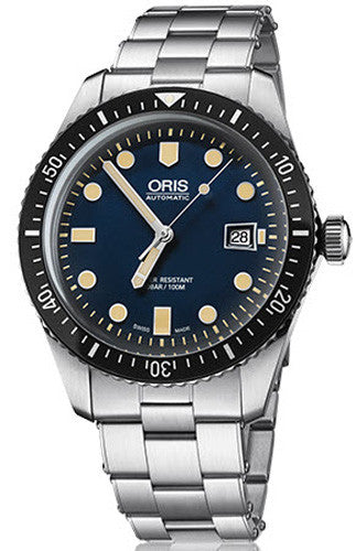 Photos - Wrist Watch Oris Watch Divers Sixty Five Bracelet D - Option1 Value Blue OR-1253 