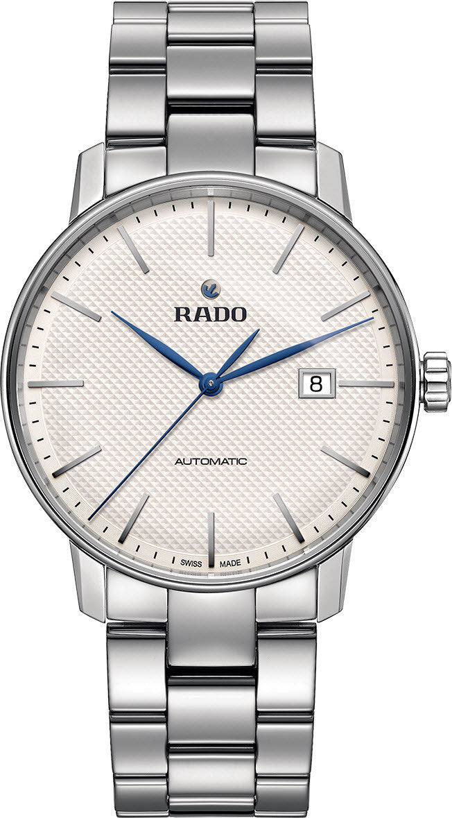 Photos - Wrist Watch RADO Watch Coupole Classic White XL - Silver RDO-351 