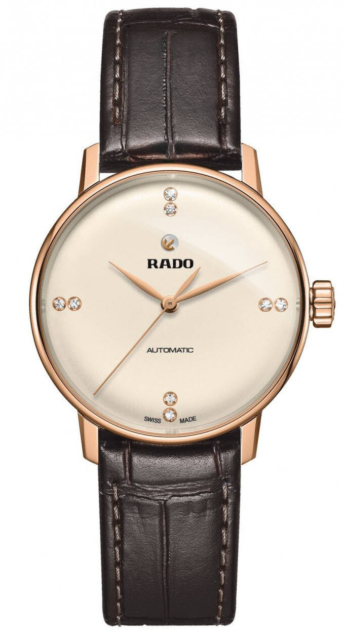 Photos - Wrist Watch RADO Watch Coupole Classic Sm - Gold RDO-407 