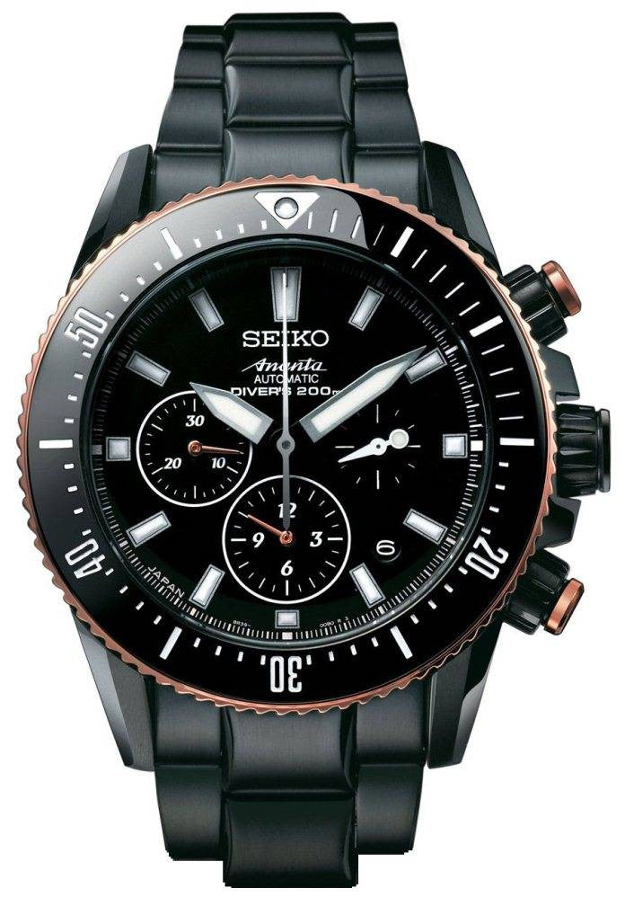 Seiko Ananta Automatic Chronograph Divers SRQ013 Watch | Jura Watches