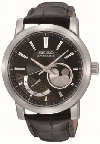 Seiko Ananta Spring Drive Moon Phase Limited Edition D SNR017J1 Watch |  Jura Watches