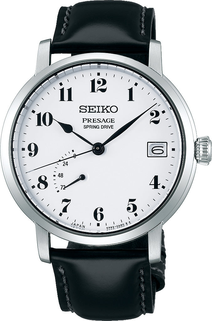 Seiko Presage Watch Enamel Dial Spring Drive Mens SNR037J1 Watch | Jura  Watches