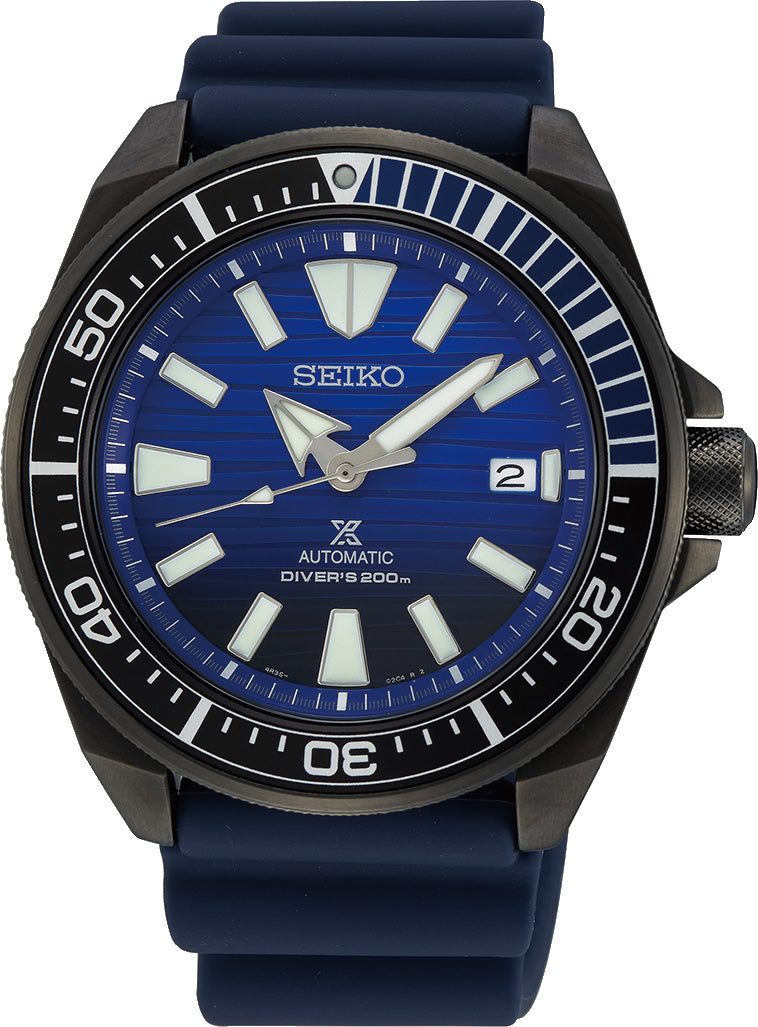 Seiko Watch Prospex Save the Ocean Samurai Special Edition SRPD09K1 Watch |  Jura Watches