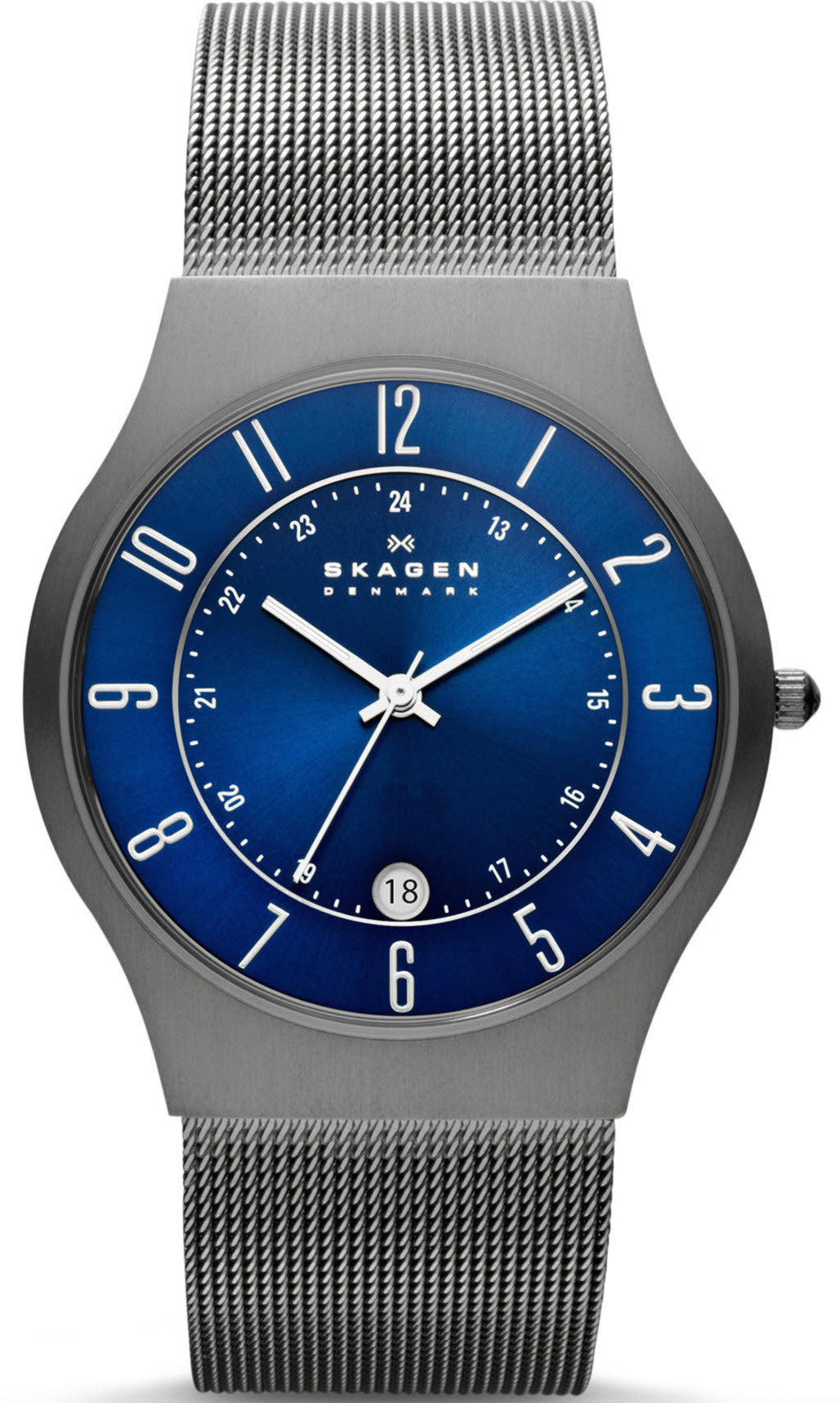 Photos - Wrist Watch Skagen Watch Grenen Mens D - Blue SKG-054 