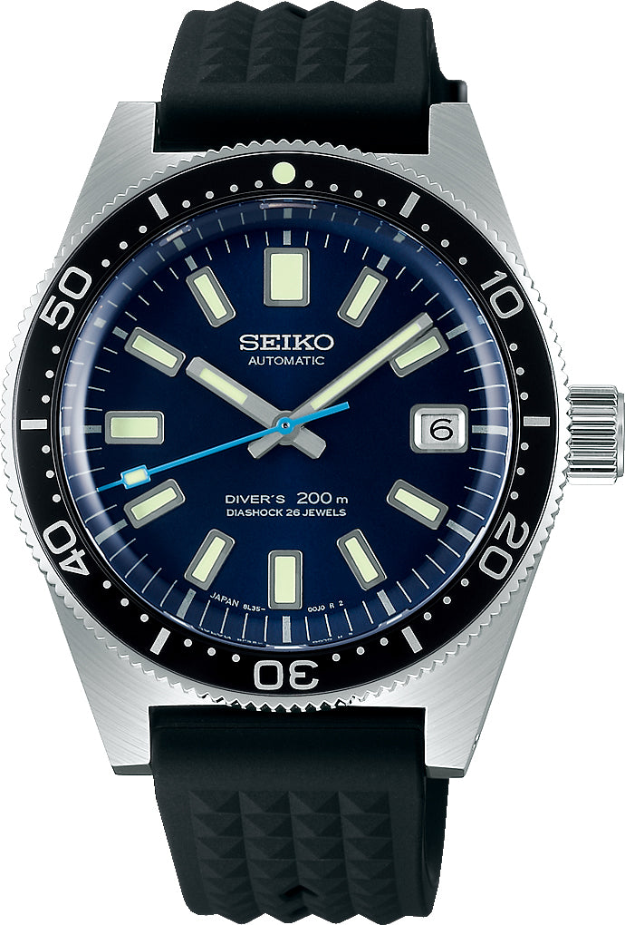 Photos - Wrist Watch Seiko Watch Prospex Glacier Diver 55th Anniversary Limited Edition D - Blu 