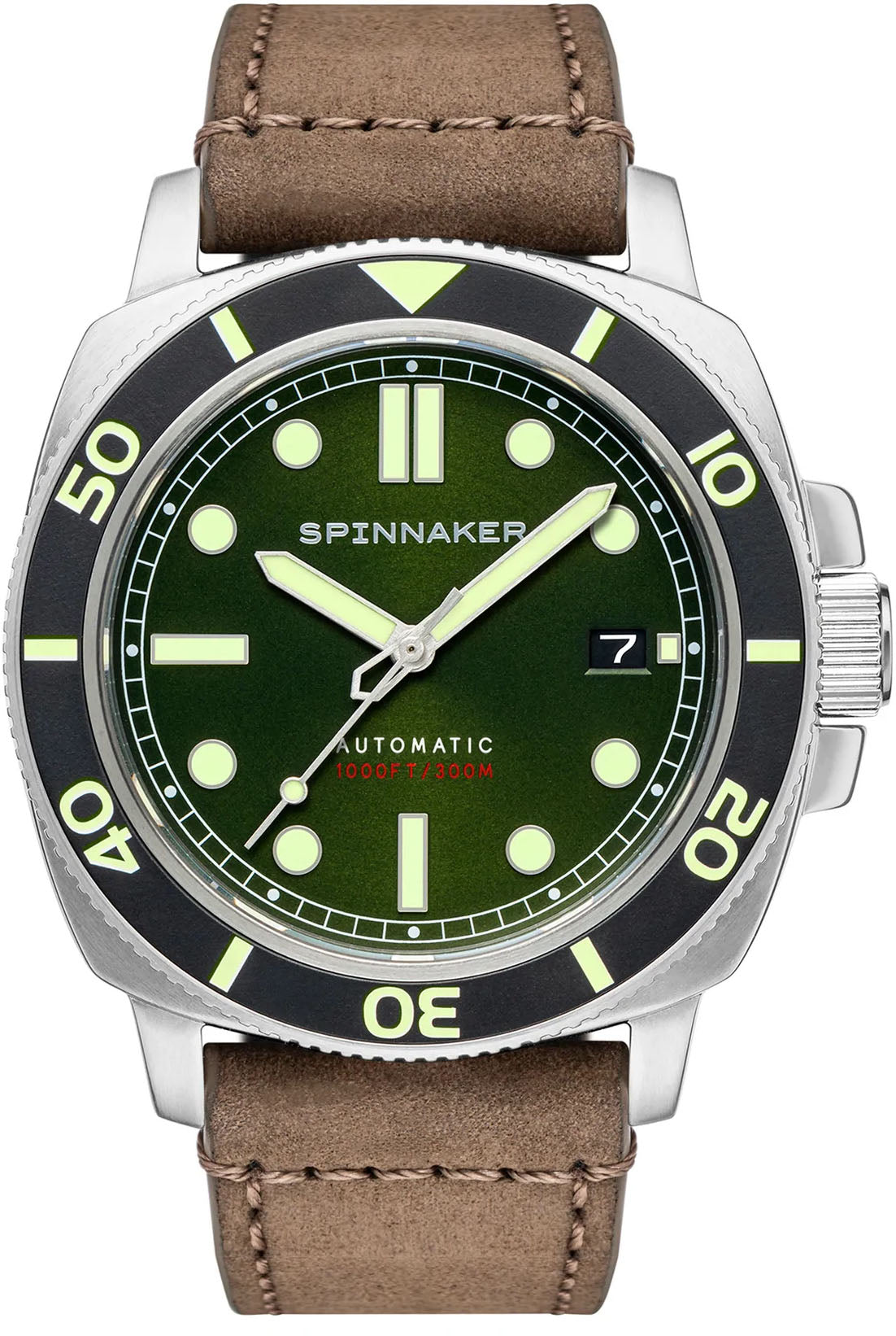 Photos - Wrist Watch Spinnaker Watch Hull Mens - Green SPK-105 