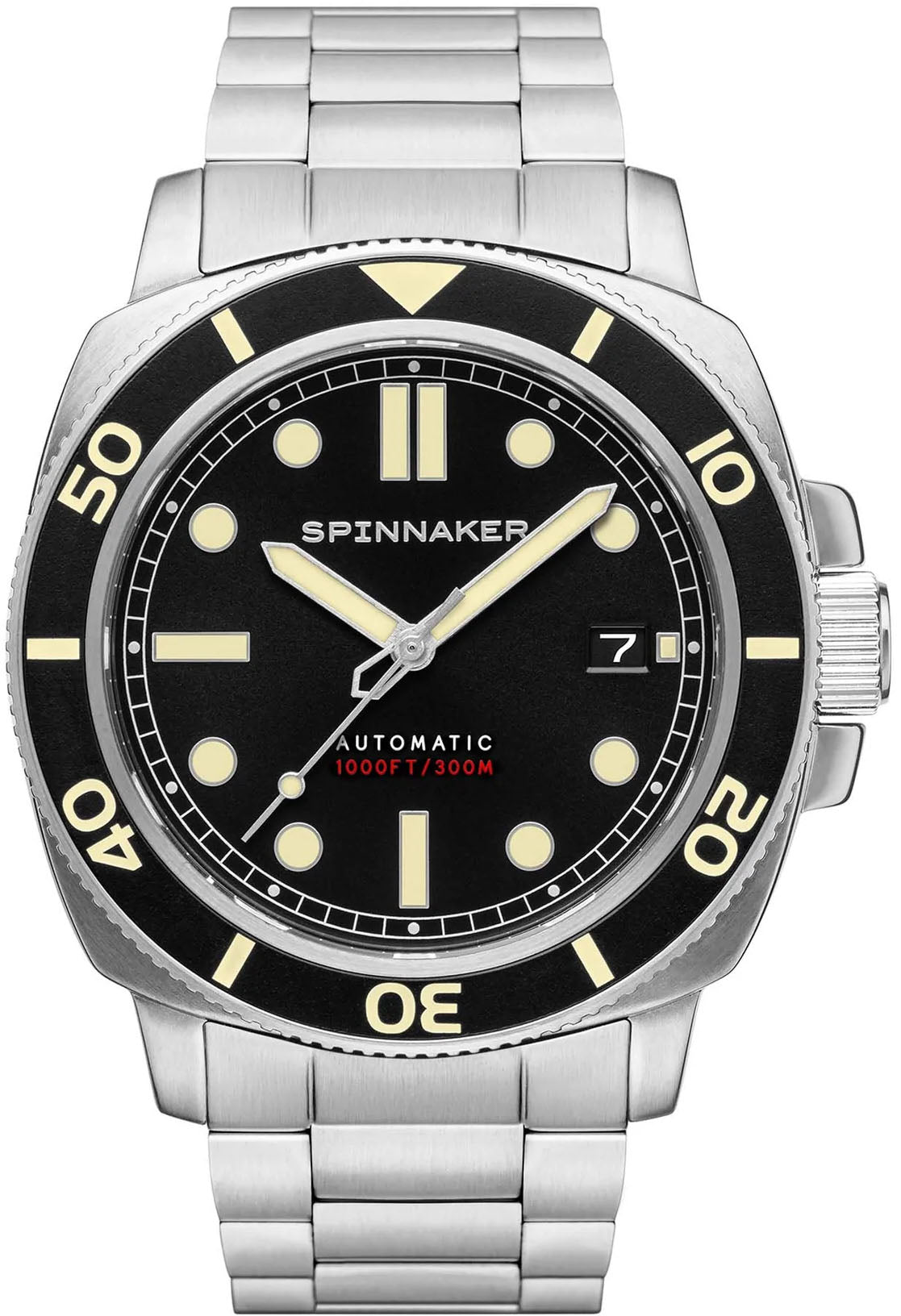 Photos - Wrist Watch Spinnaker Watch Hull Mens - Black SPK-106 