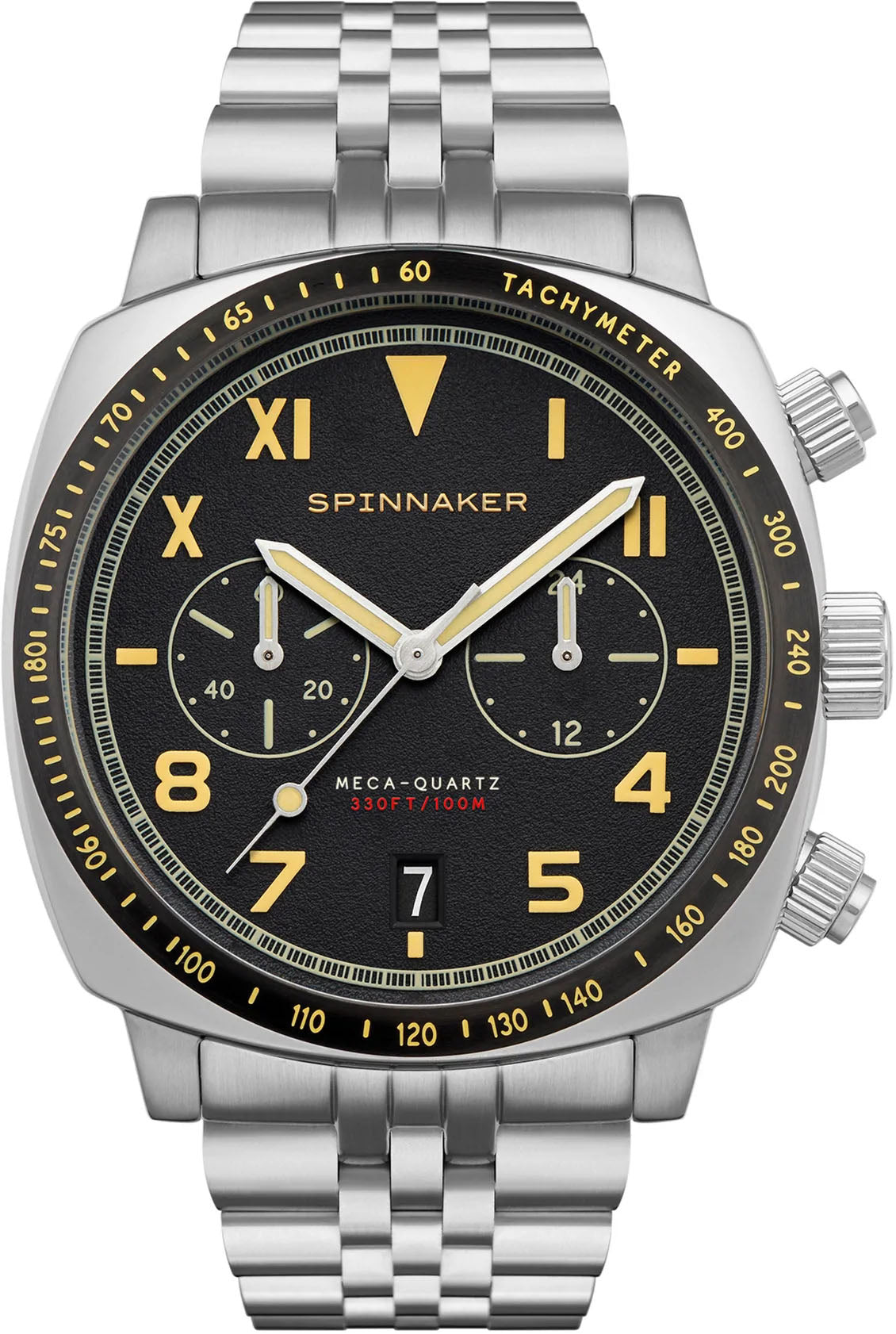 Photos - Wrist Watch Spinnaker Watch Hull Mens - Black SPK-112 