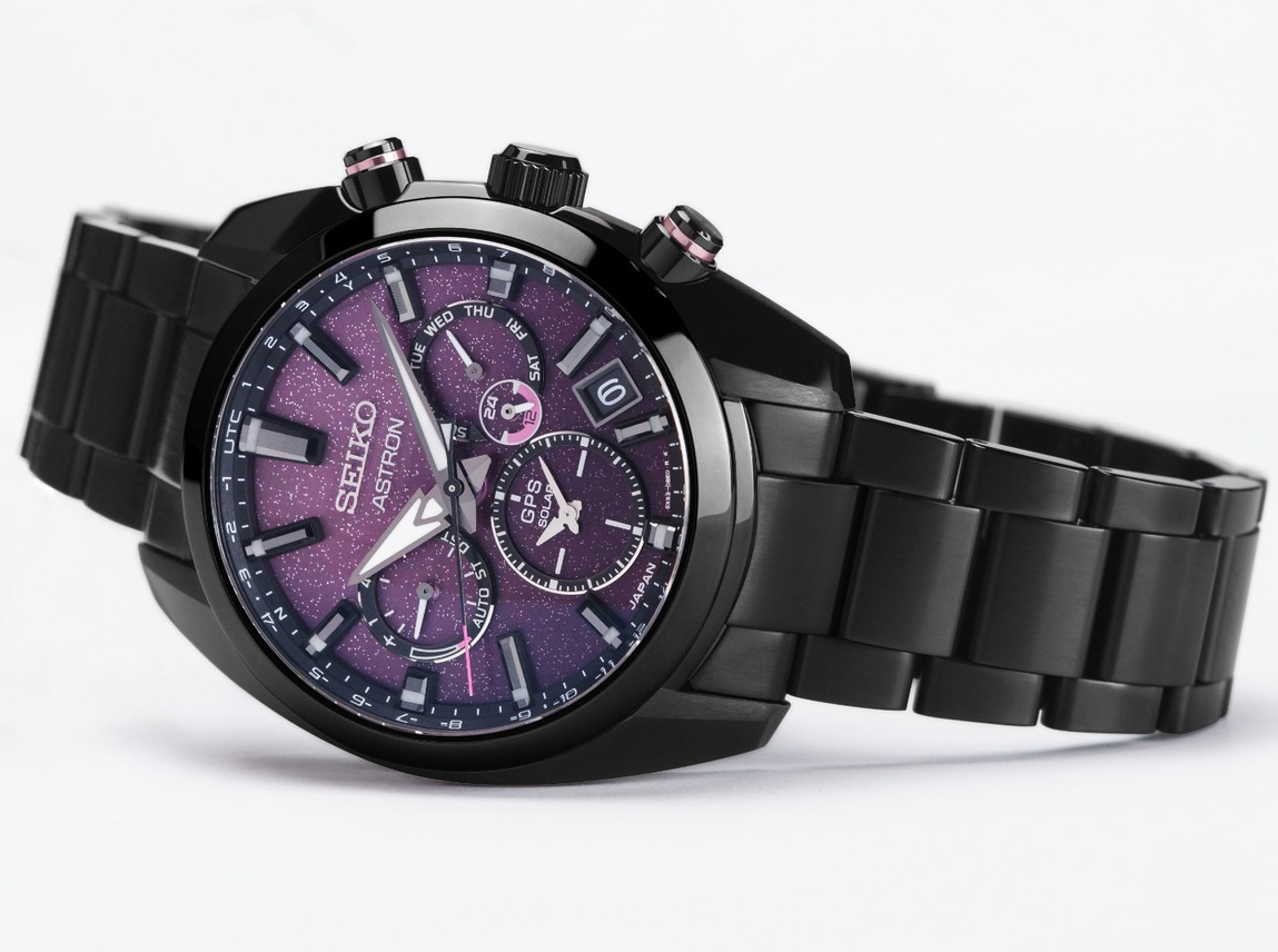 Seiko Astron Watch 5X Dual Time Yozakura Limited Edition SSH083J1 Watch |  Jura Watches