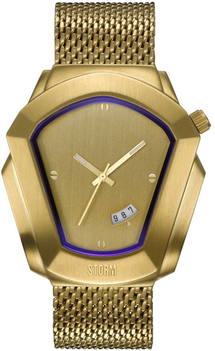 Photos - Wrist Watch Storm Watch Cyrex Gold - Gold SWC-067 