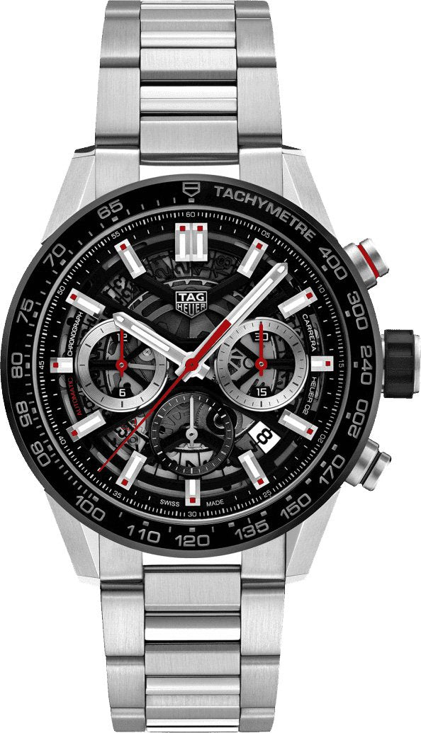 TAG Heuer Carrera Chronograph Calibre HEUER02 Automatic Men 43 mm -  CBG2090.BH0661