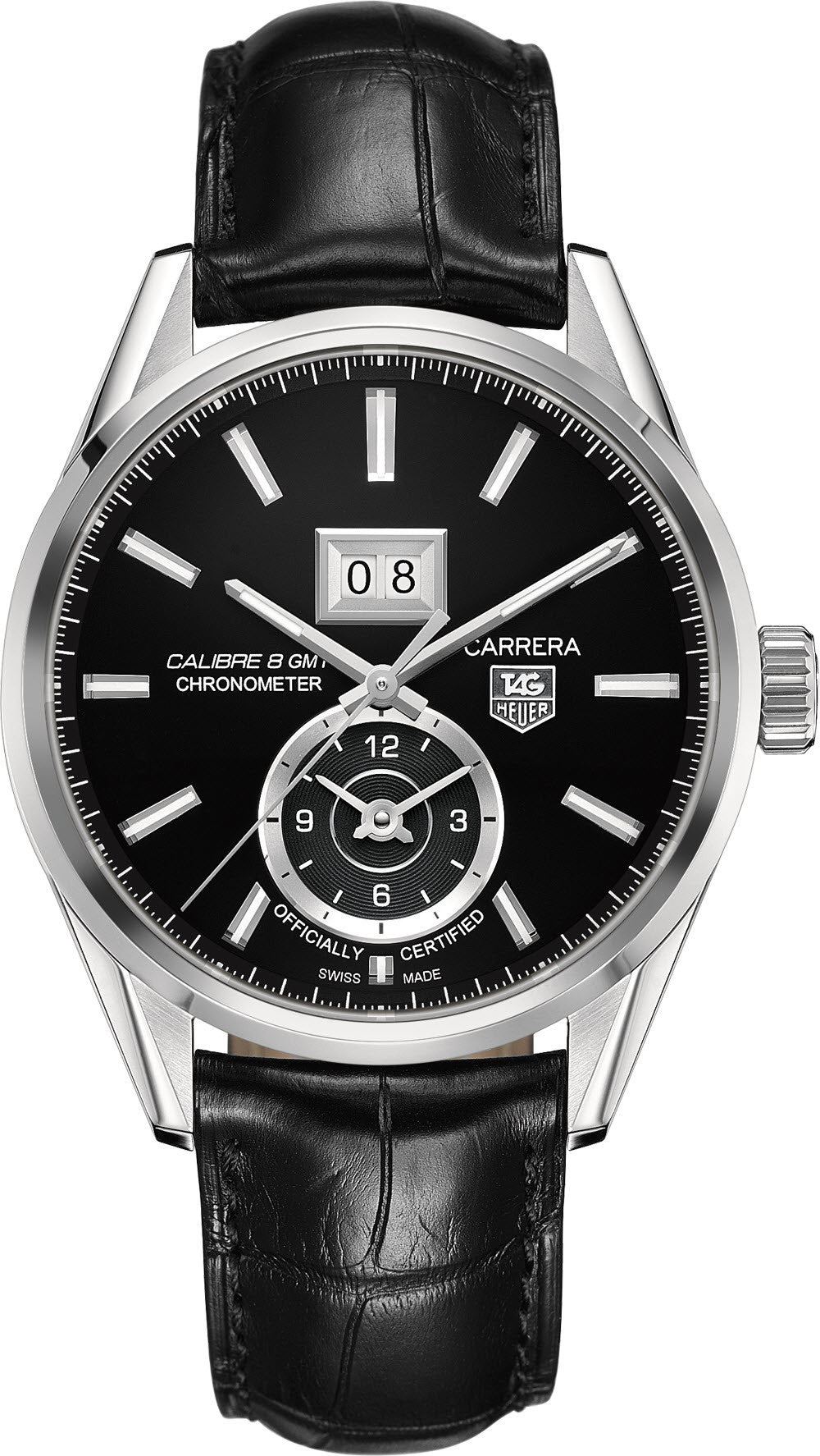 TAG Heuer Watch Carrera Grande Date GMT Calibre 8