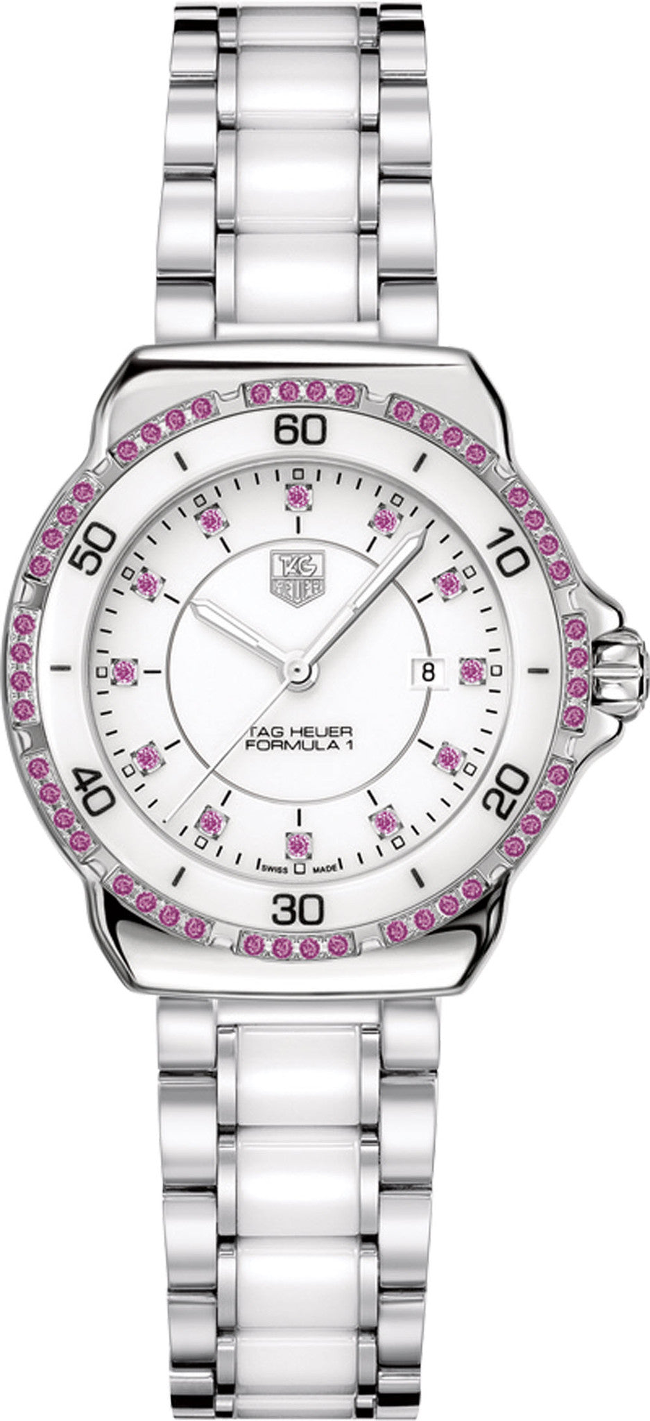 TAG Heuer Watch Formula 1 Pink Sapphire Dial and Bezel