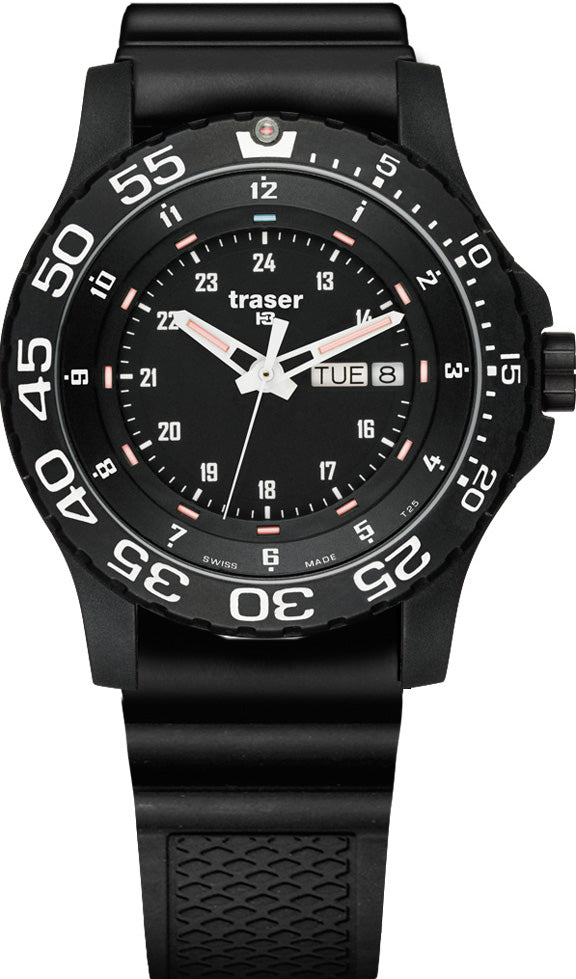 Photos - Wrist Watch Traser H3 Watch Tactical Adventure P66 Elite Red - Black TR-294 
