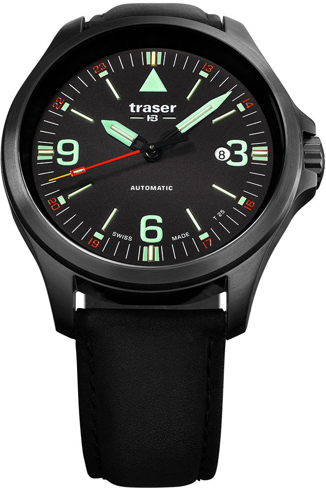 Traser H3 P67 Officer Pro Automatic Black 108075 Watch | Jura Watches