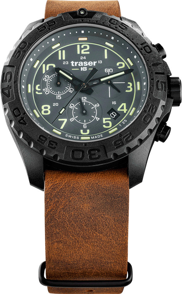 Traser H3 Watch P96 OdP Evolution Chrono Grey