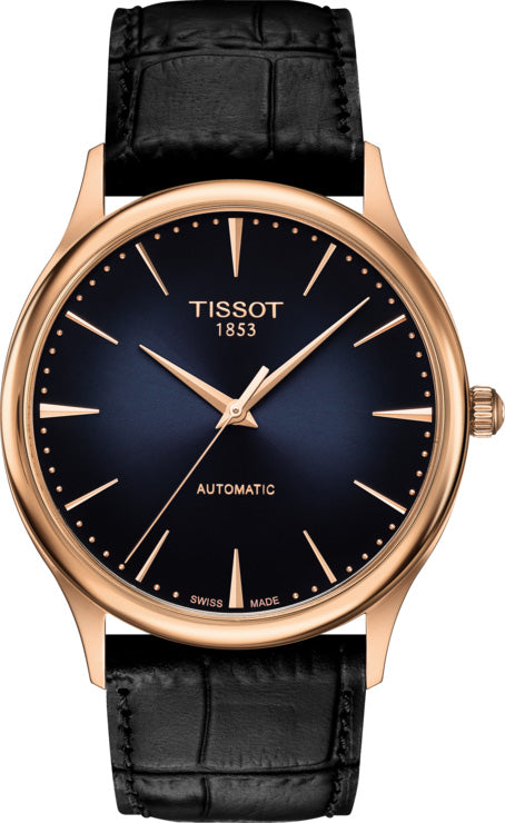 Photos - Wrist Watch TISSOT Watch Excellence 18ct Gold D - Blue TS-1160 