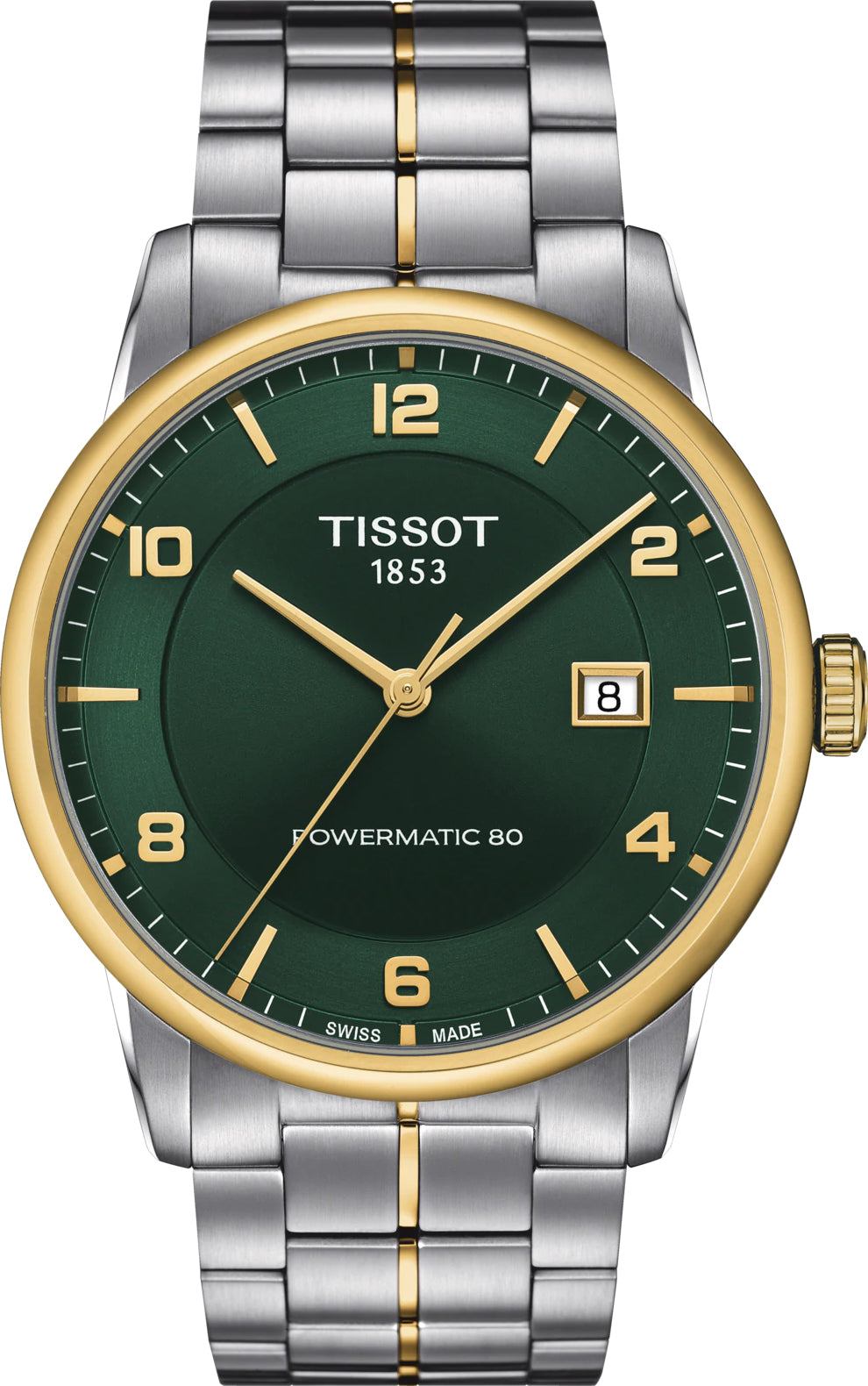 Photos - Wrist Watch TISSOT Watch T-Classic Powermatic 80 - Green TS-1258 