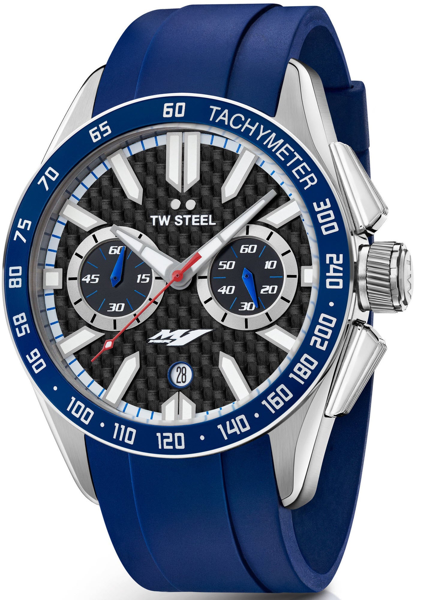 Photos - Wrist Watch TW Steel Watch Yamaha Factory Racing 46mm - Blue TW-393 