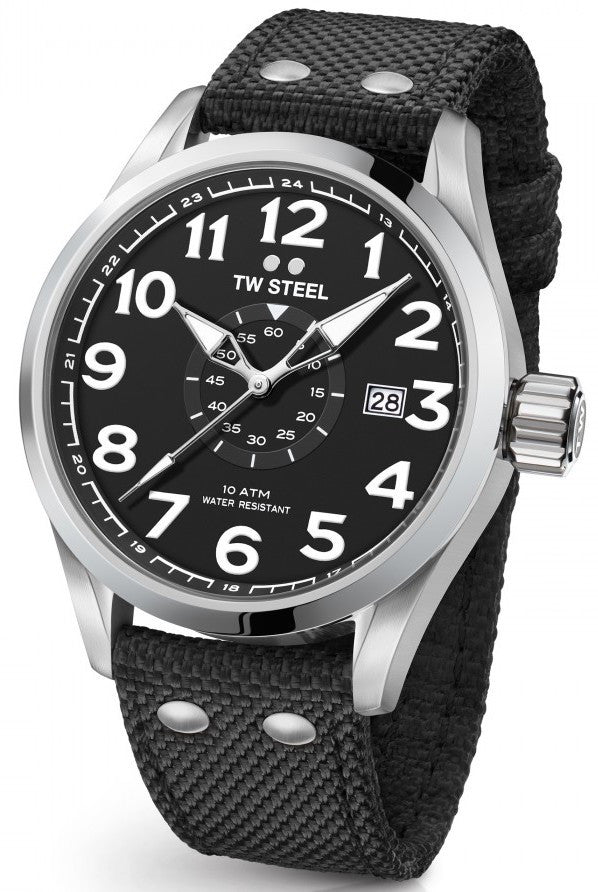Photos - Wrist Watch TW Steel Watch Volante Mens 48mm - Black TW-418 