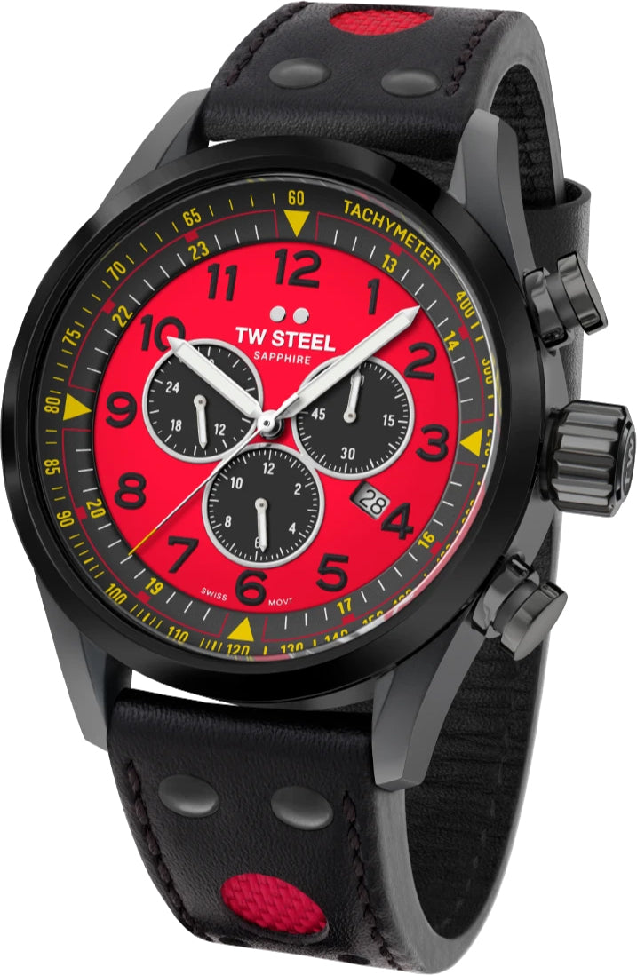 TW Steel Watch Fast Lane Swiss Volante Coronel TCR Limited Edition