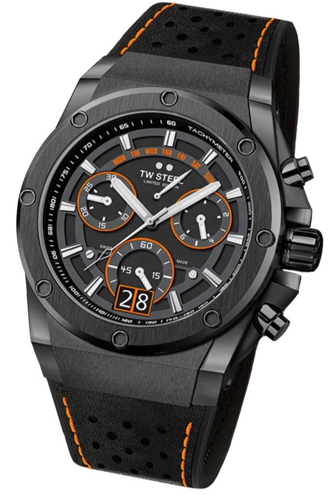 Photos - Wrist Watch TW Steel Watch Ace Genesis Limited Edition - Black TW-650 