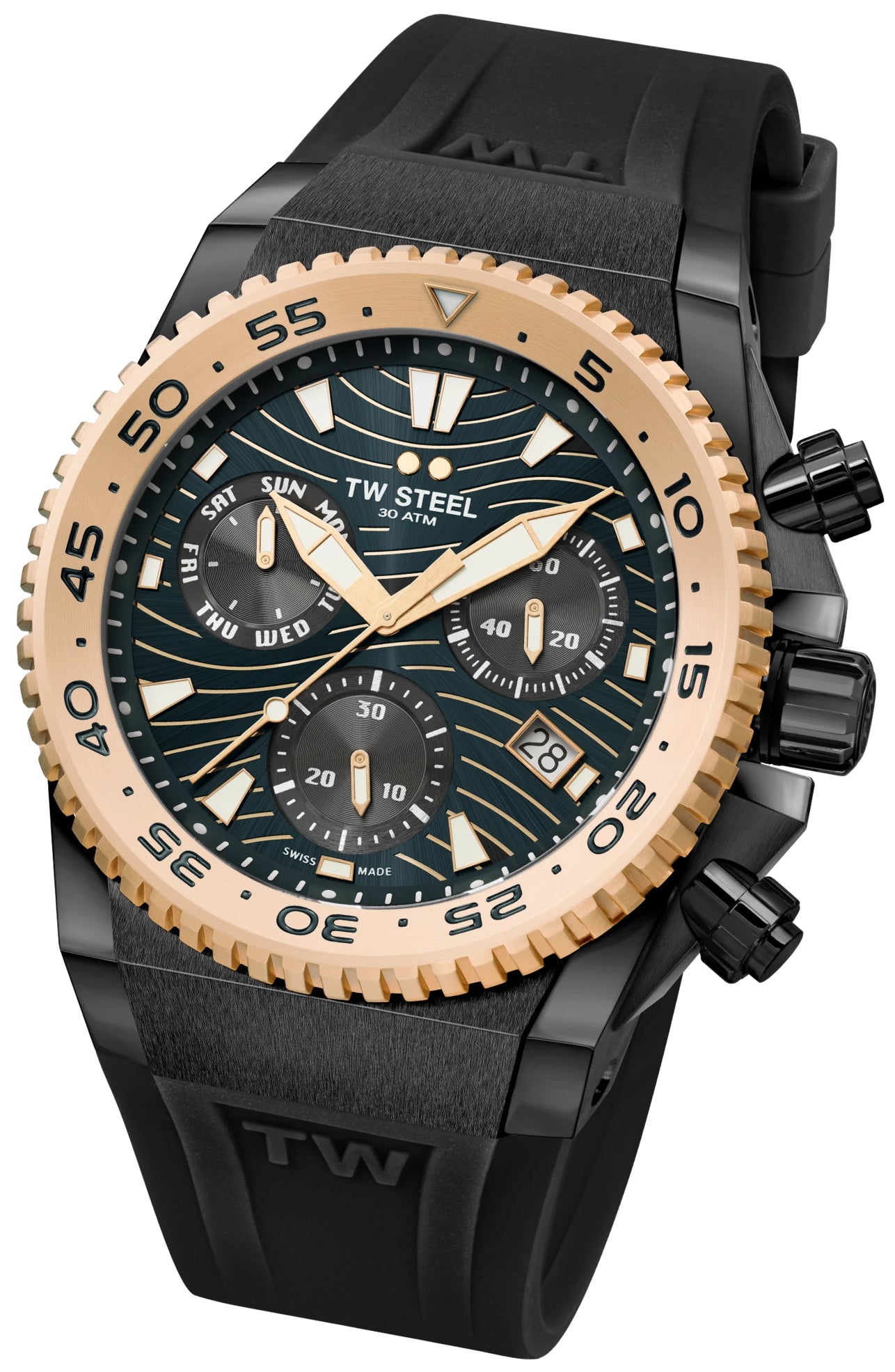Photos - Wrist Watch TW Steel Watch Ace Genesis Limited Edition - Black TW-651 