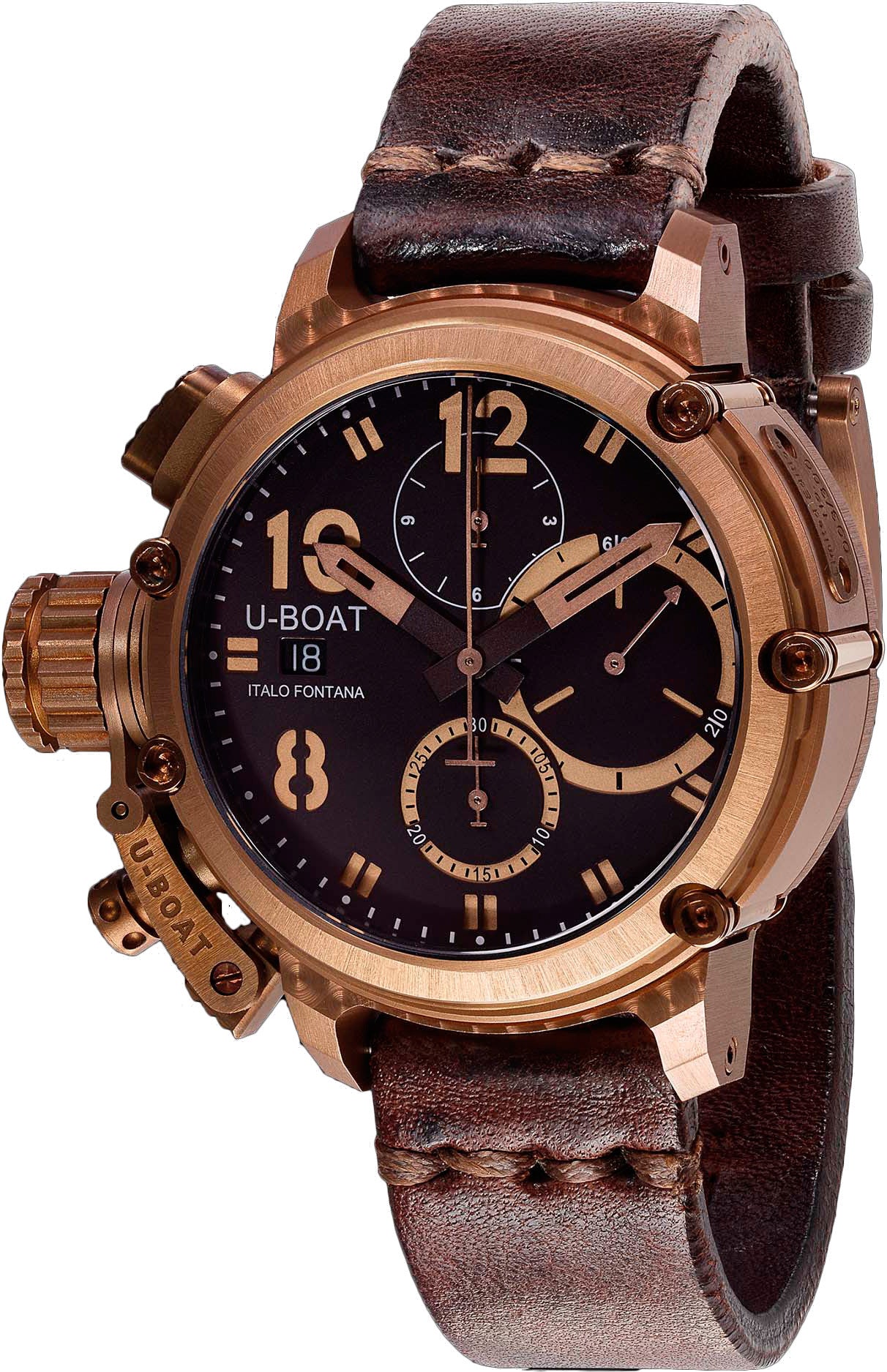 UBoat Watch Chimera Bronze Chrono Limited Edition 8014 Watch Jura