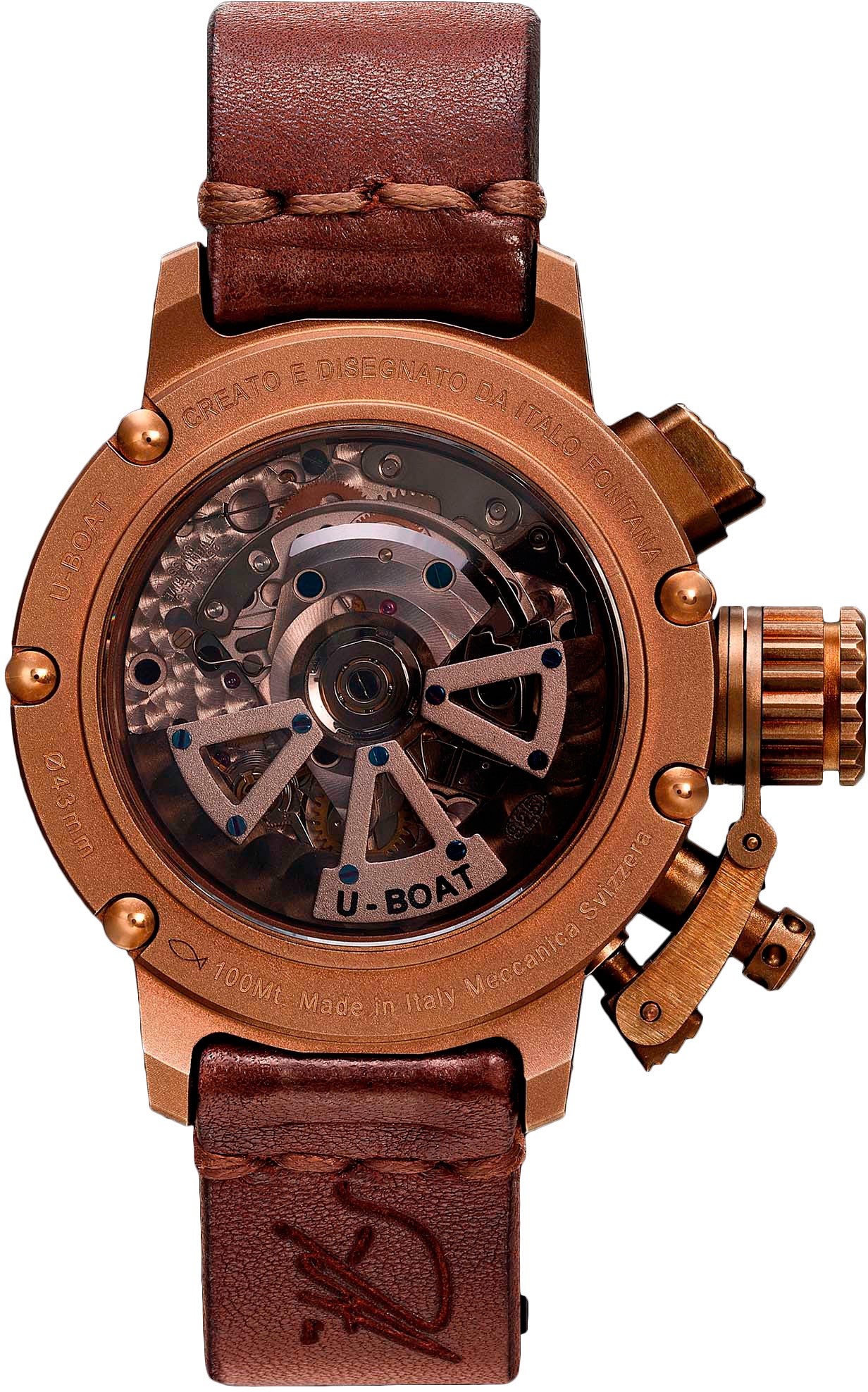 bronze u boat watch