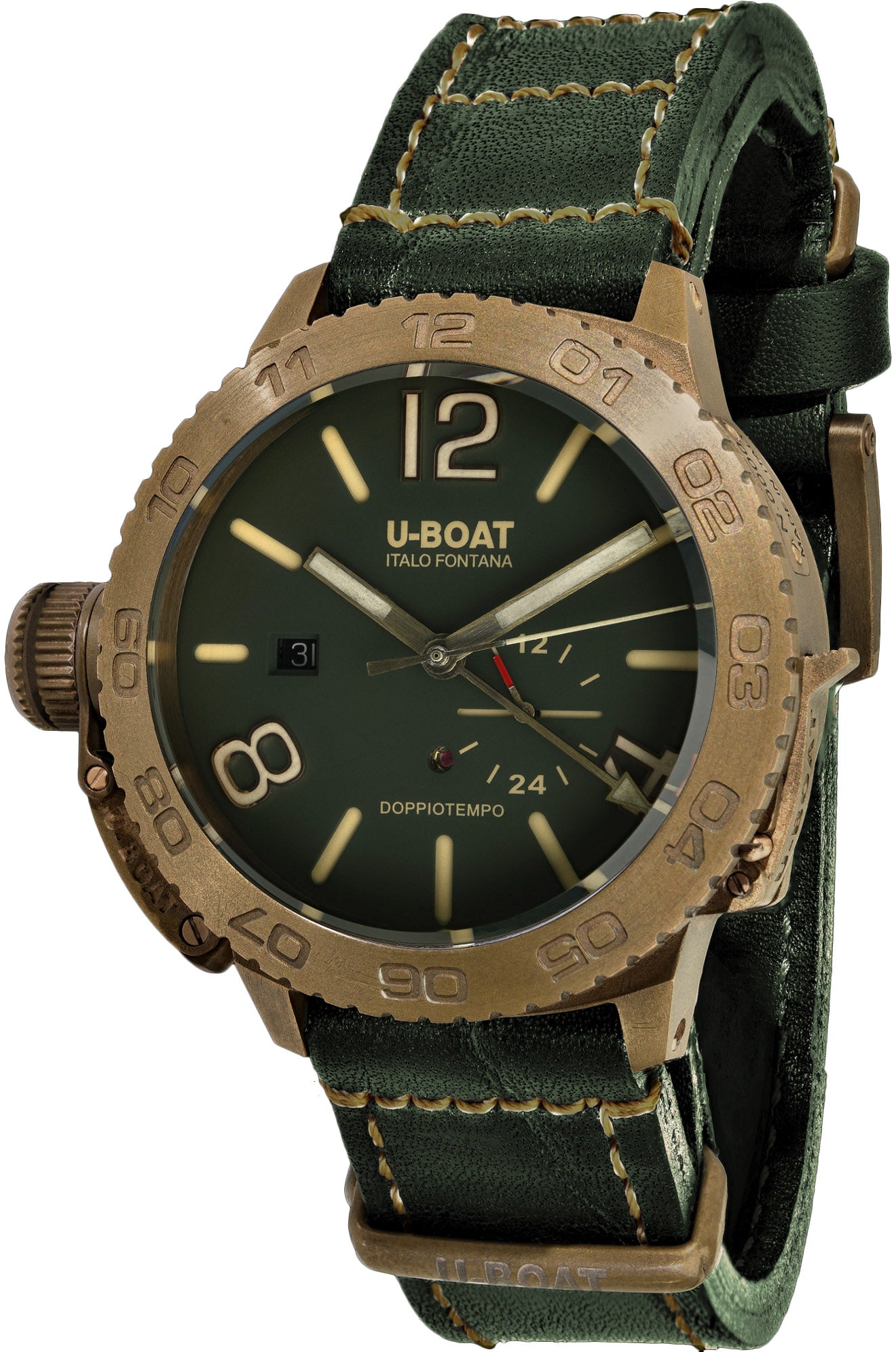 Photos - Wrist Watch U-Boat Watch Doppio Tempo Bronze D UB-936 