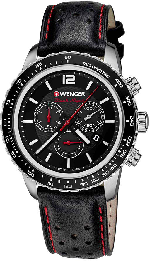 Wenger Watch Roadster Black Night Chrono D