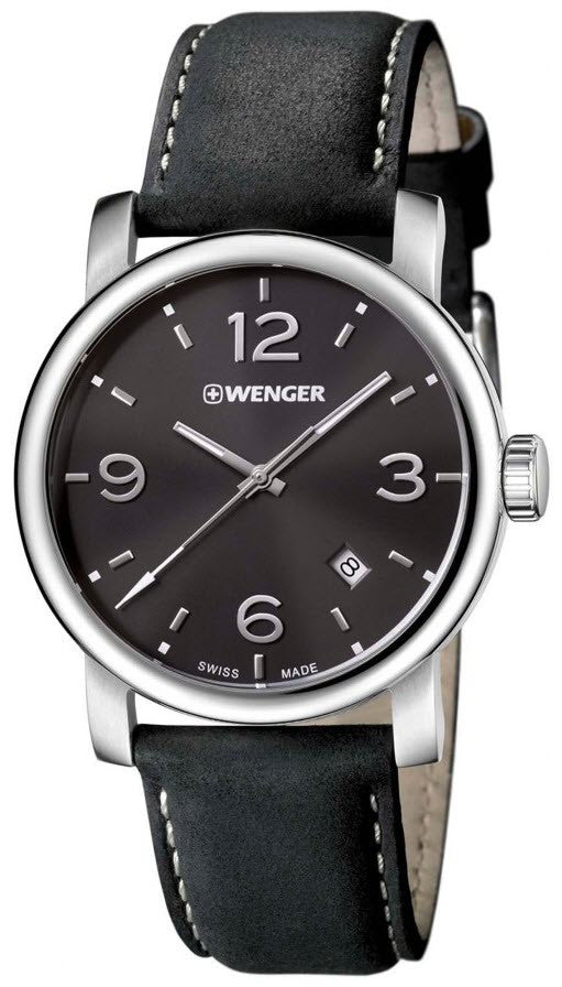 Photos - Wrist Watch Wenger Watch Urban Metropolitan D - Black WG-416 