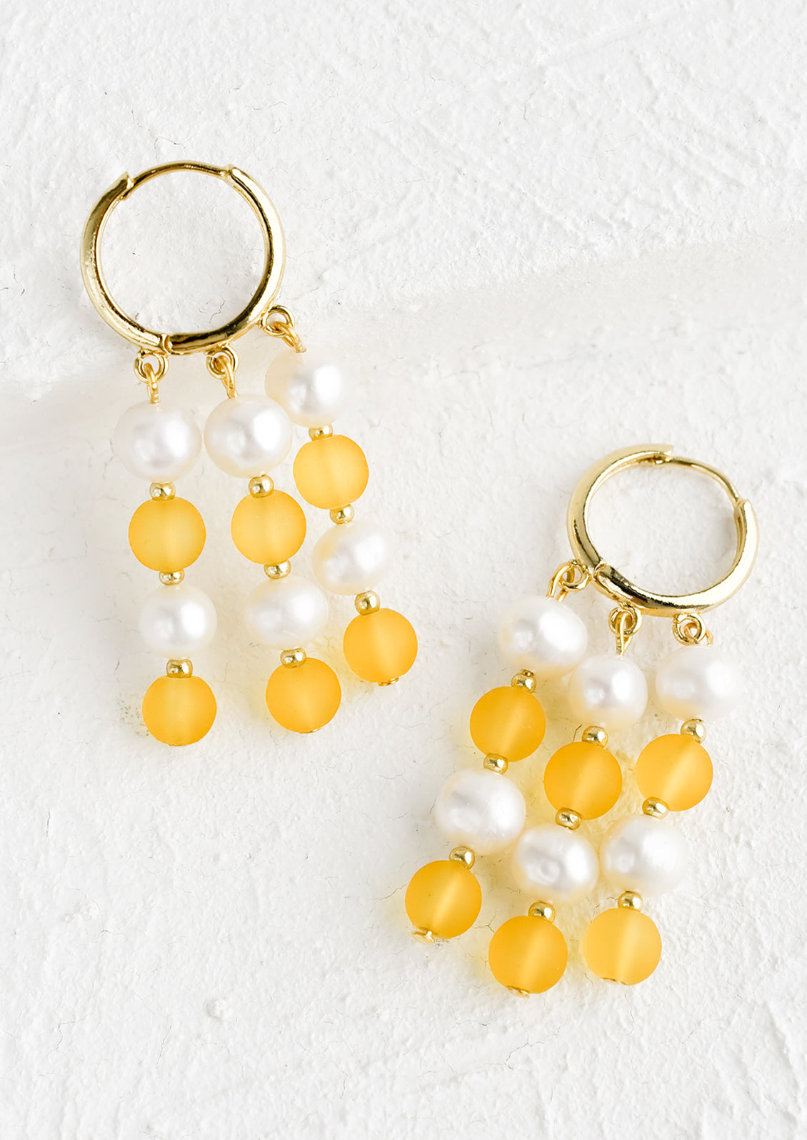 Atiya Pearl & Glass Earrings