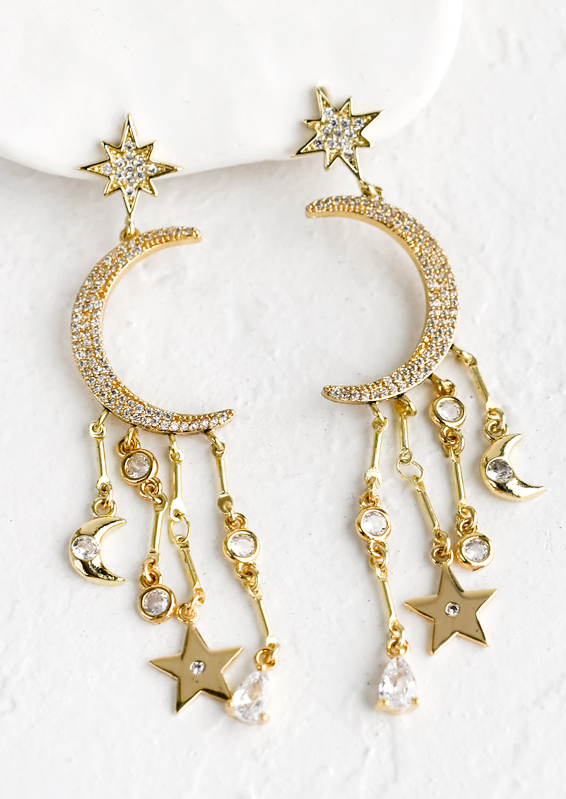 Celestial Moon Earrings